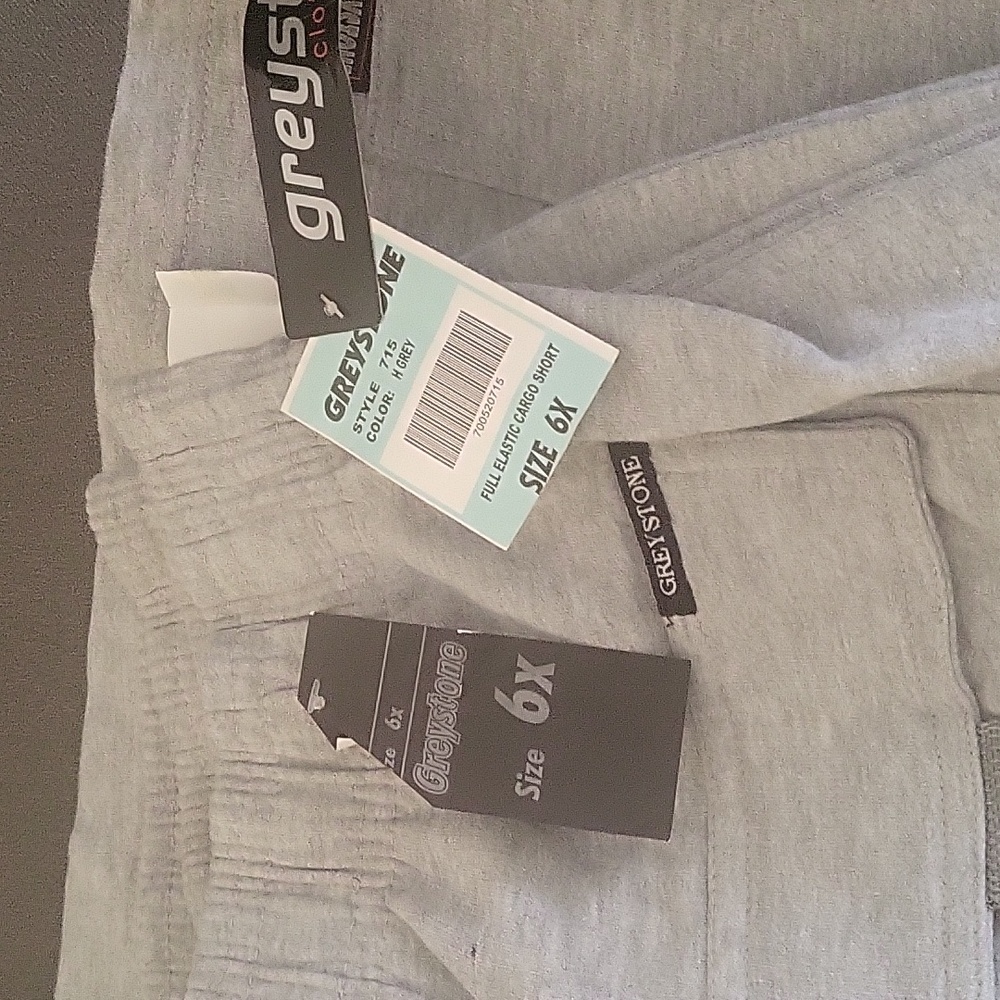 Men's Gray Cargo Shorts